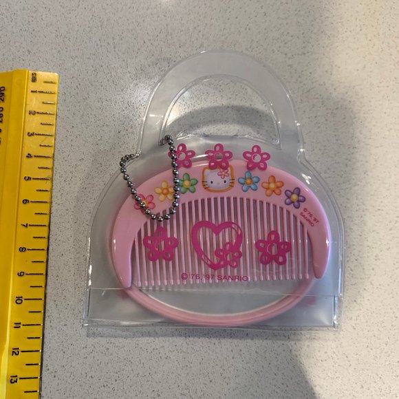 HELLO KITTY pocket mirror + comb - Picture 7 of 7
